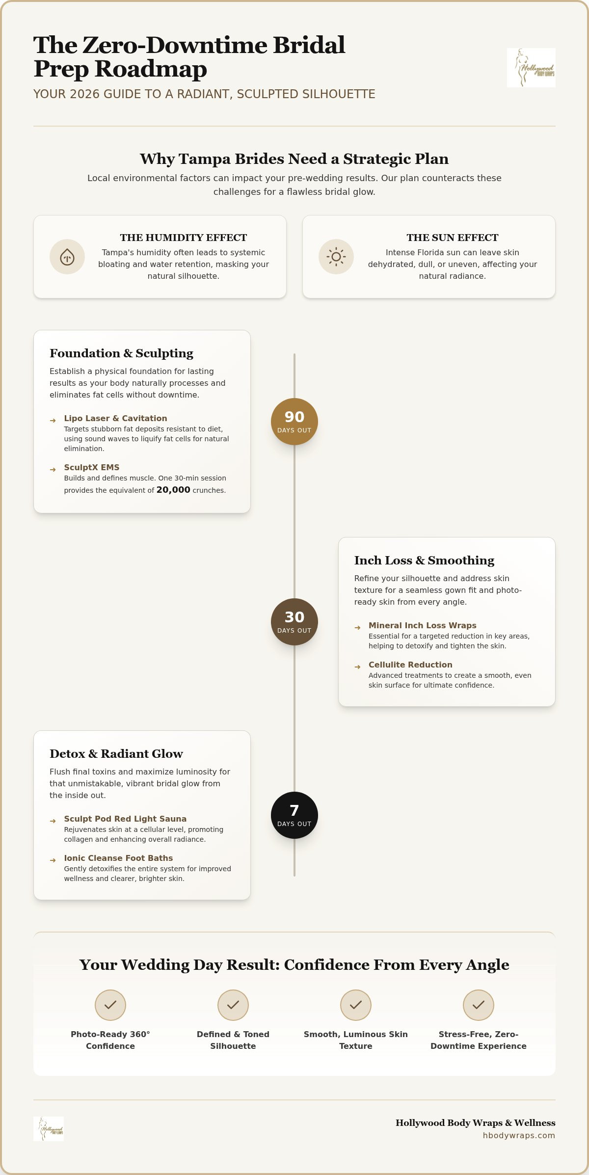 Bridal Body Prep in Tampa: The Ultimate 2026 Non-Invasive Checklist