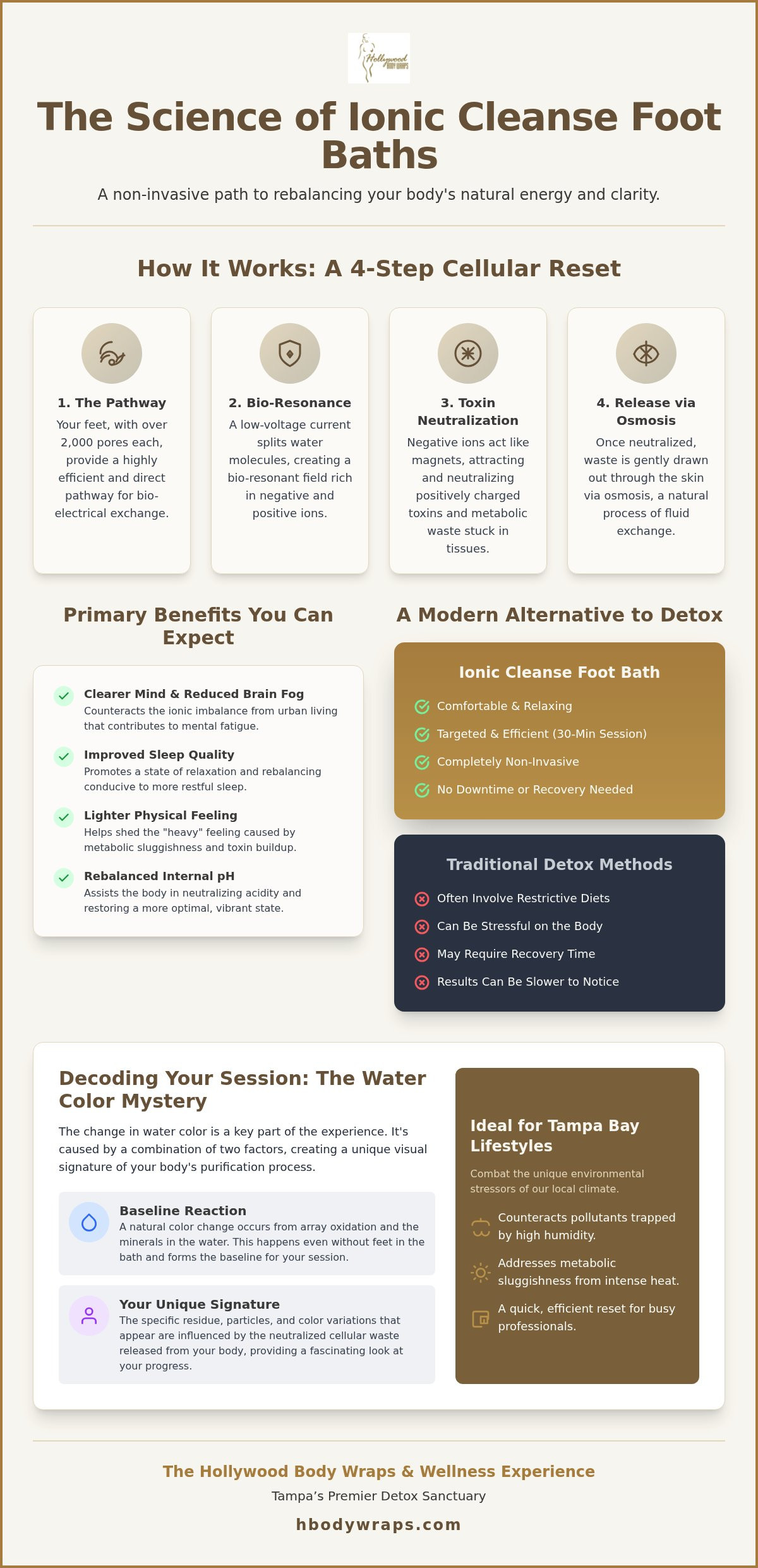 Ionic Cleanse Foot Bath in Tampa: The 2026 Guide to Cellular Detoxification